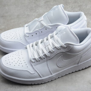 Giày Nike Air Jordan 1 Low Triple White NAJ43